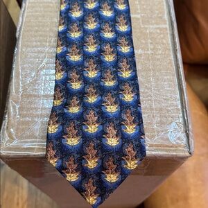 Autumn Leaf Silk Tie